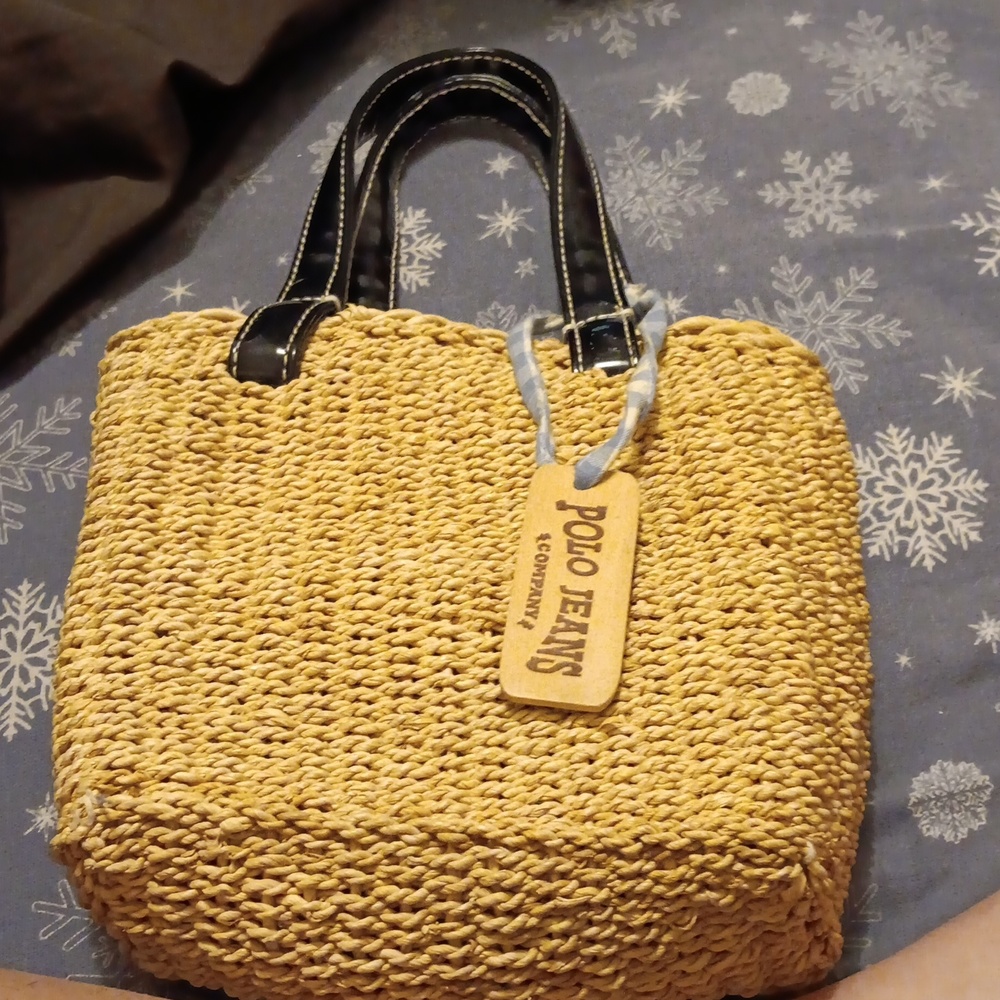 Polo Jeans Wicker Purse